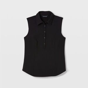 CLUB MONACO Black Sleeveless Top